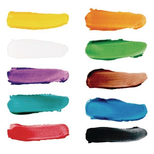 Colorations Washable Finger Paint 16oz Collection