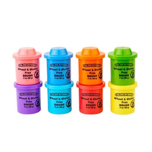 Colorations Wheat and Gluten Free Classic Dough 8 Colors 2oz