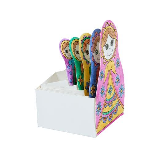 Colorations World Of Art Nesting Dolls