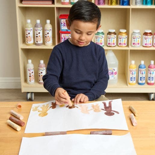 Colors Like Me Tempera Paint Sticks Set of 8