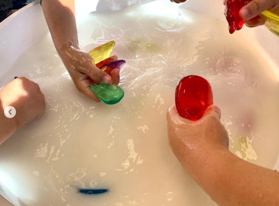 Colour Sorting Fun with Learning Rocks Collection
