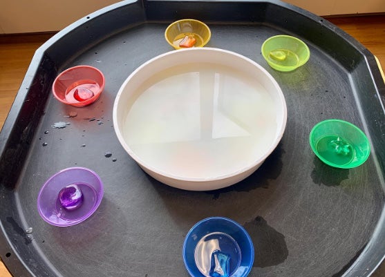 Colour Sorting Fun with Learning Rocks Collection