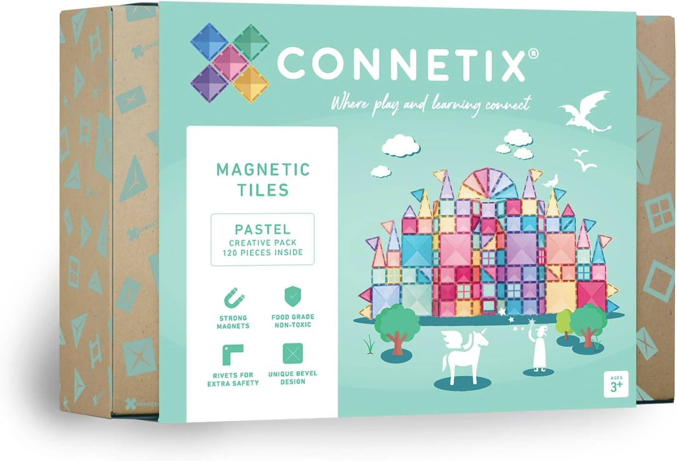 Connetix Pastel Creative Pack 120 pc