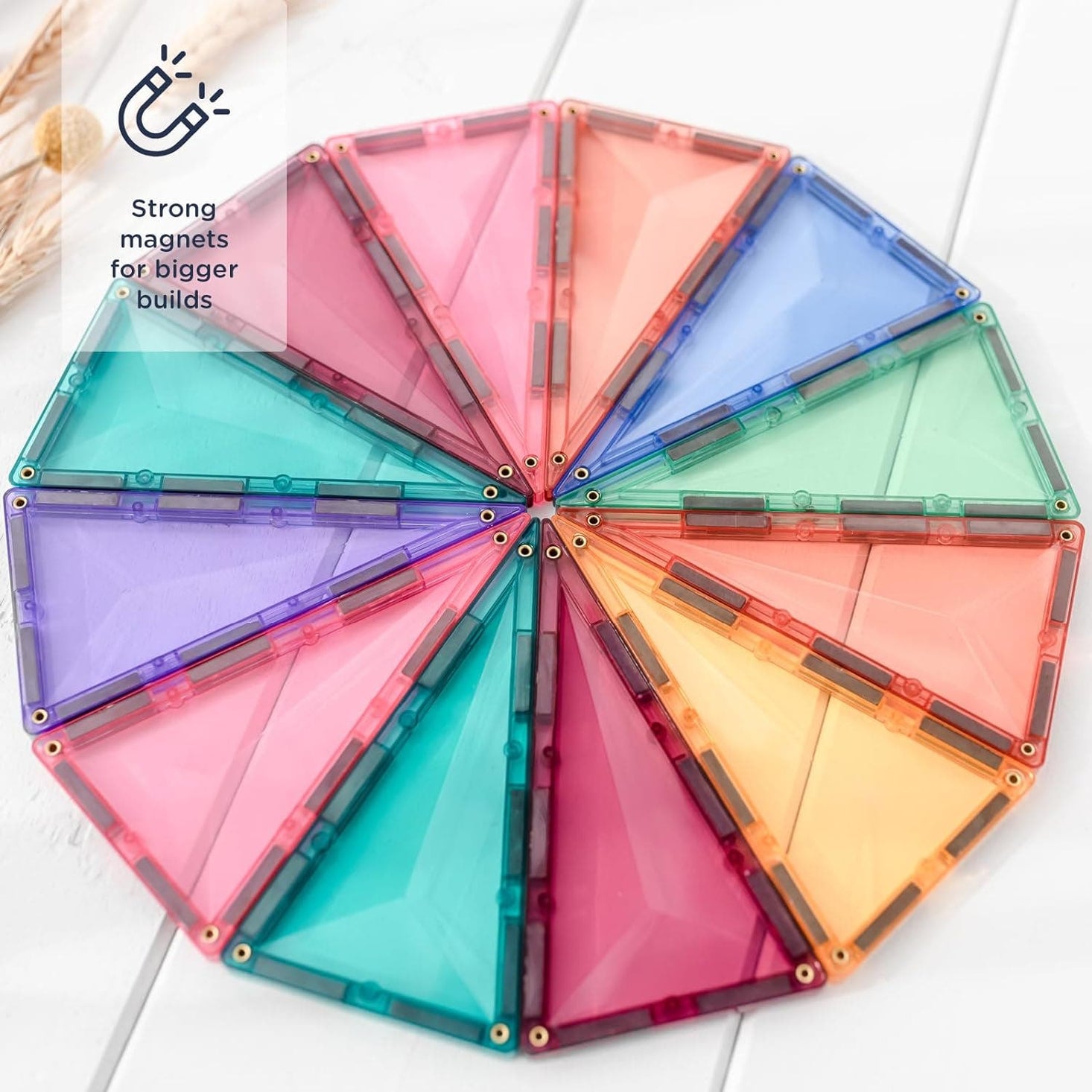 Connetix Pastel Geometry Pack 40 pc