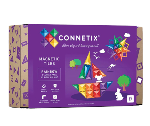 Connetix Rainbow Starter Pack 60 pc