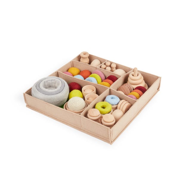 Container Play Toddler Loose Parts STEM Kit