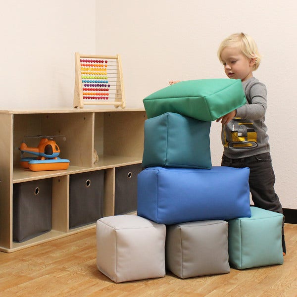 Contemporary Bean Block Set 6pc