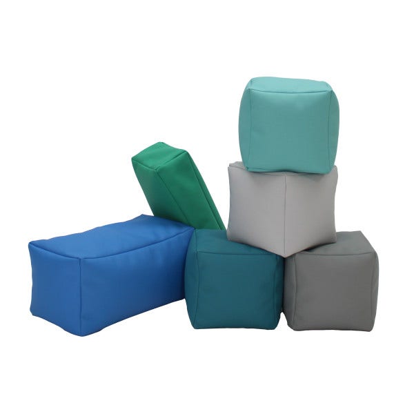 Contemporary Bean Block Set 6pc