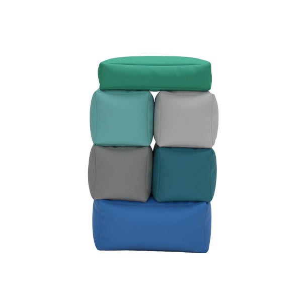 Contemporary Bean Block Set 6pc