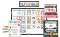 Cool for School Calendar Bulletin Board