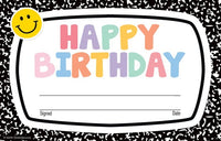 Cool for School Happy Birthday Awards