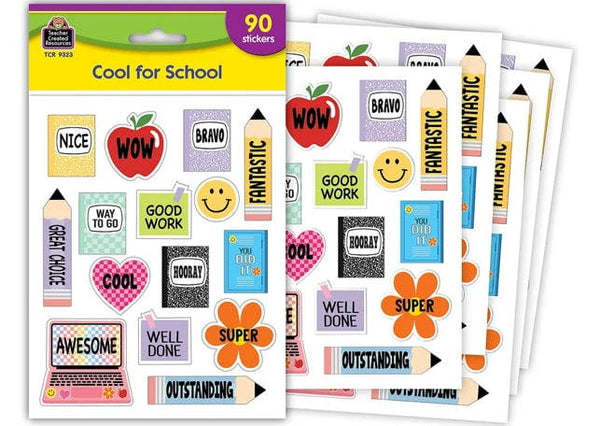 Cool for School Stickers