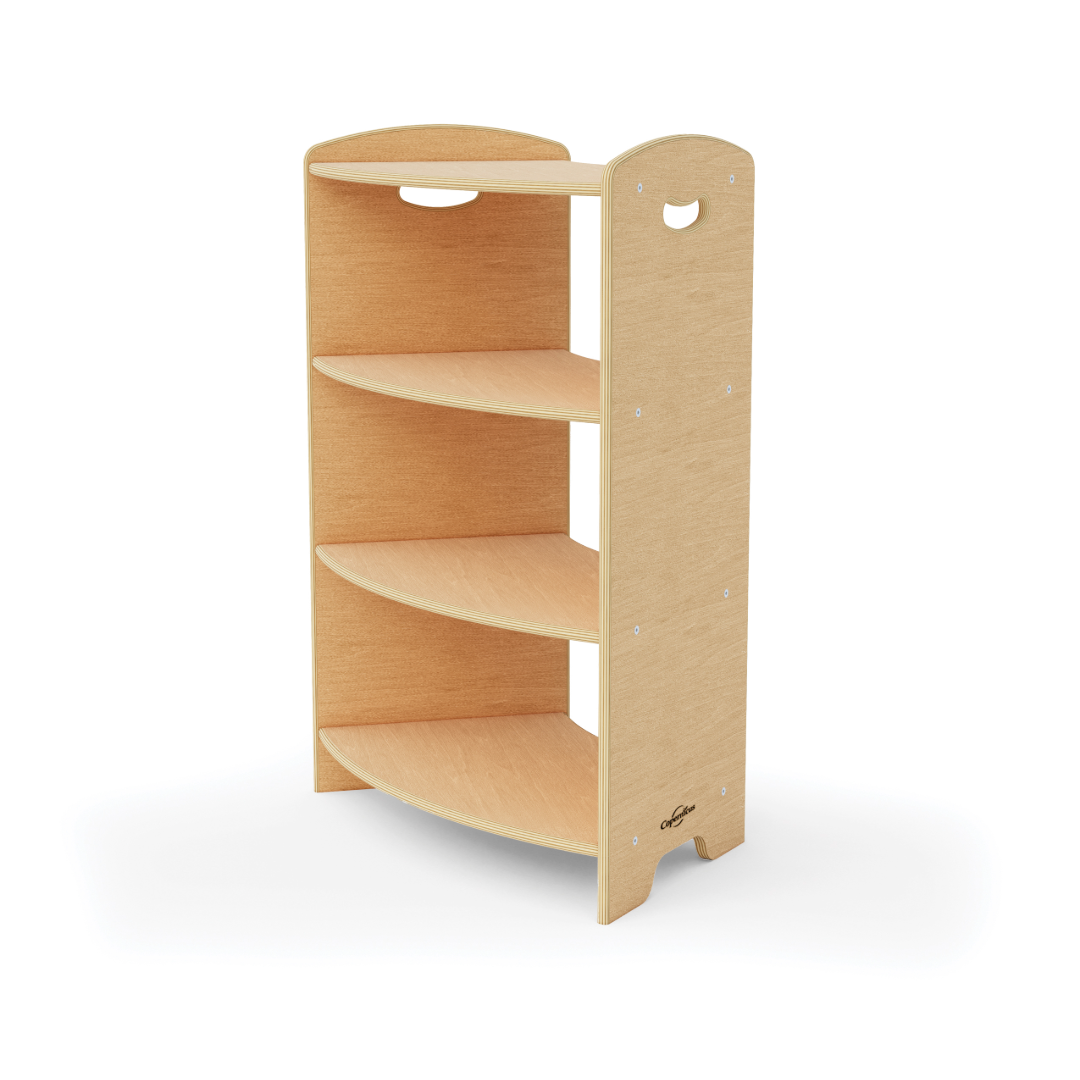 Seoras 3-Level 45 Degree Curved Corner Shelf
