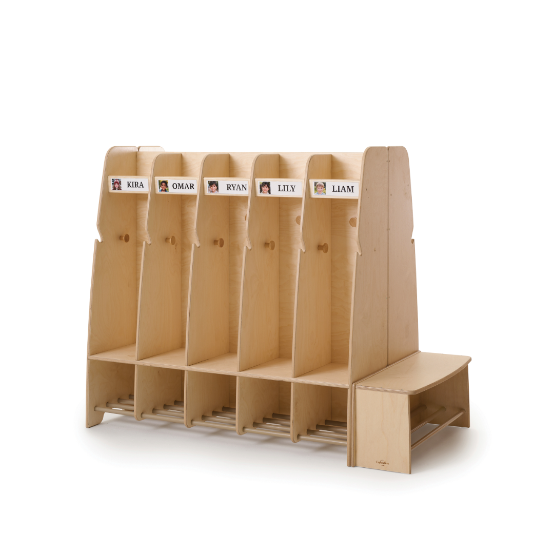Seoras Cubby End Unit for 2 Students