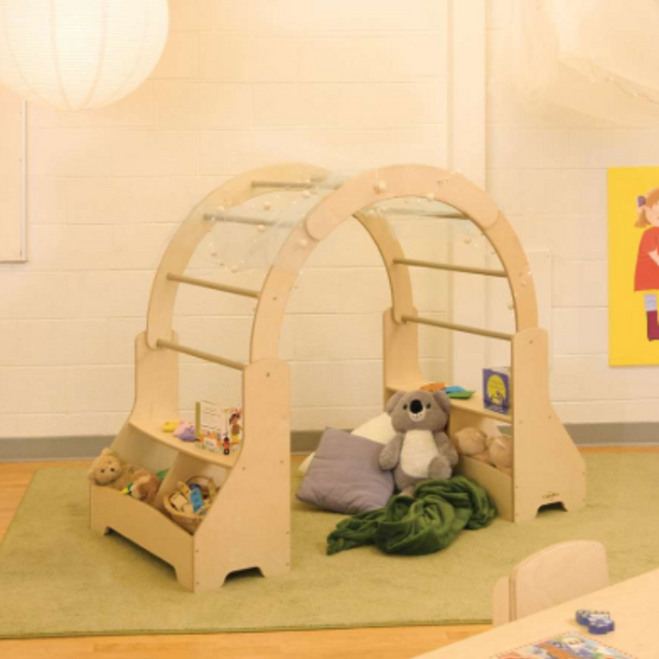 Seoras Birch Cozy Space Arch with Shelves