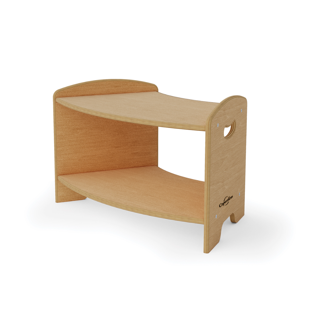 Seoras 1-Level 45 Degree Curved Corner Shelf