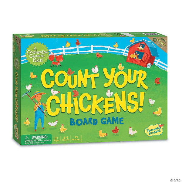 Count Your Chickens Cooperative Game by Peaceable Kingdom