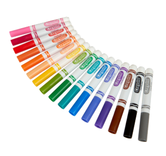 Crayola Non Wash Markers Broad Line Classpack 256 ct
