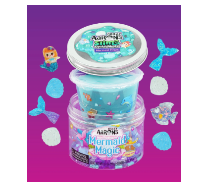 Crazy Aarons Slime Charmers Mermaid Magic
