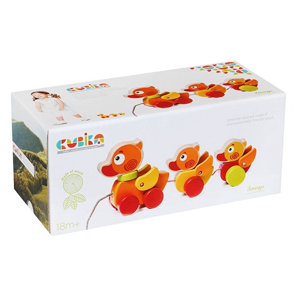 Cubika Walk-A-Long Traveling Ducks