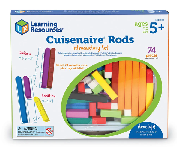 Cuisenaire Rods Introductory Set Plastic