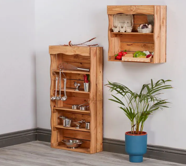 Curiosity Farm House Dresser Slim & Wall Unit