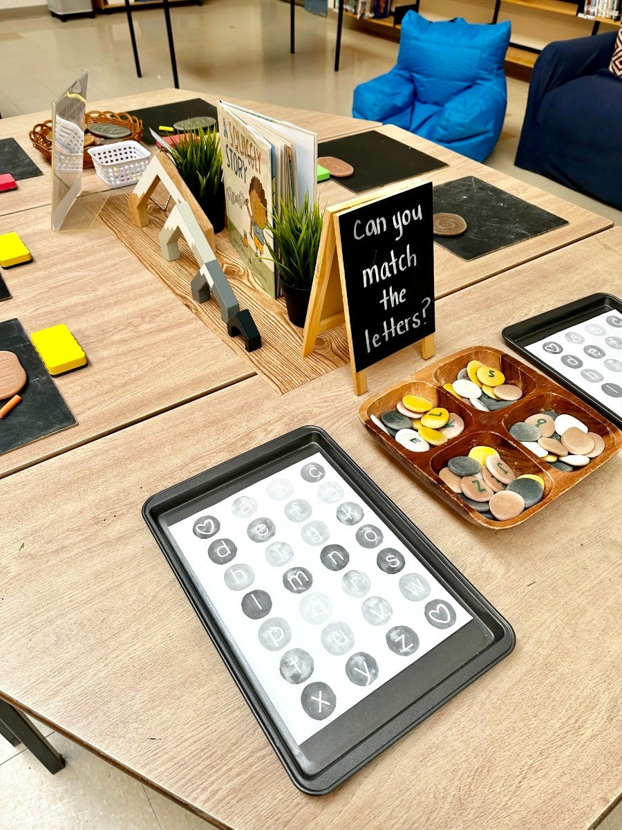 Uppercase Alphabet Pebble Set