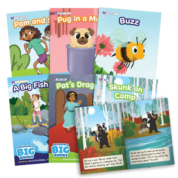 Decodable Big Books Fiction