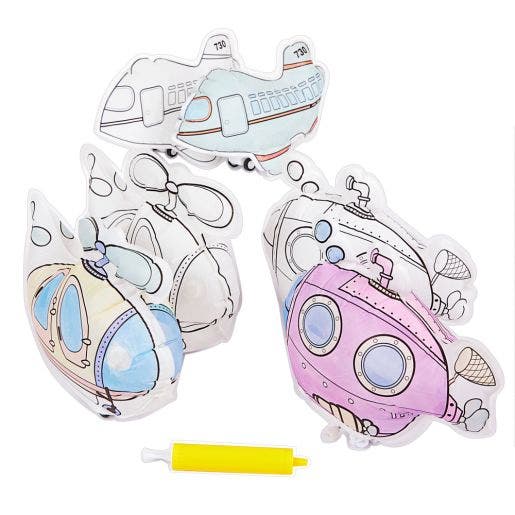 Decorate & Inflatible Vehicles Set of 3