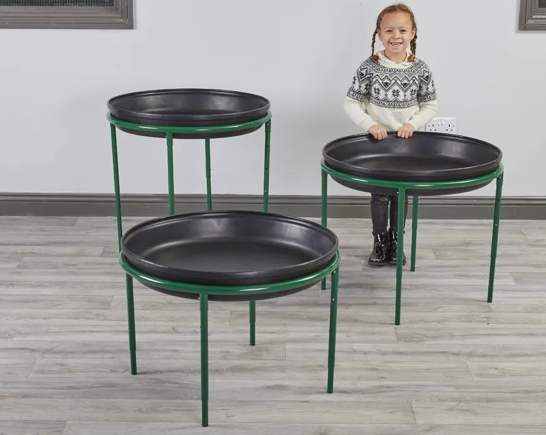 Deep Tuff Tray Metal Stand