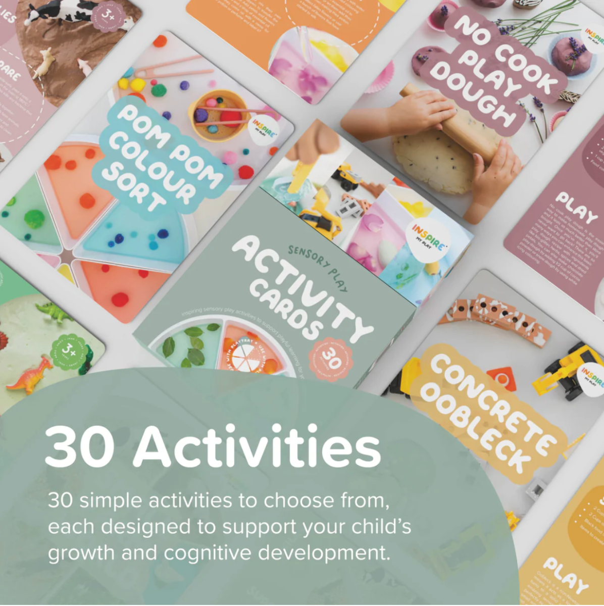 Activity Cards for PlayTRAY