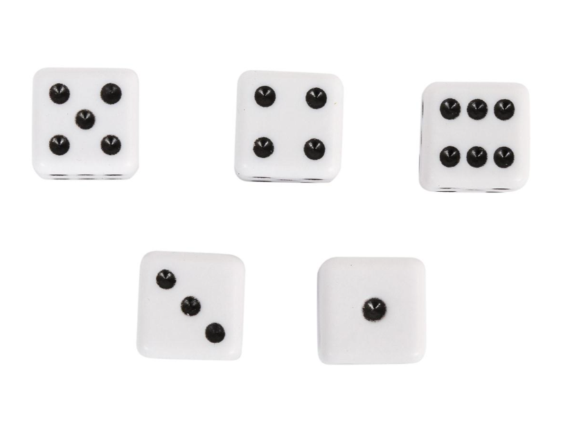 Dice Set 5 pcs