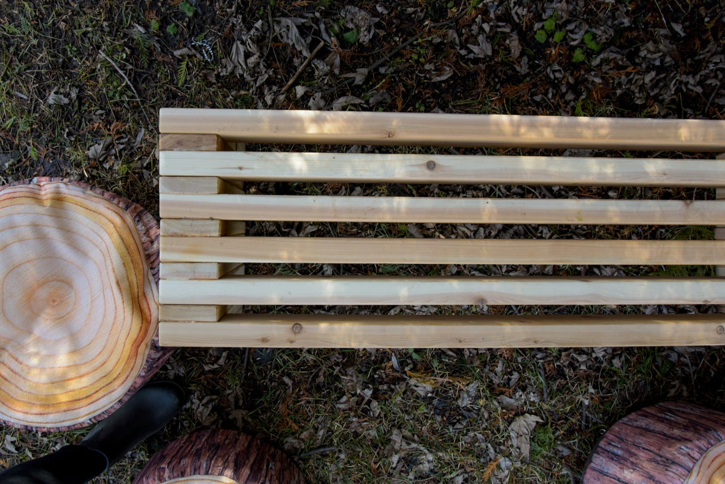 Buddy Bench 4l x 18D x 10H by Naturally Inspired Play