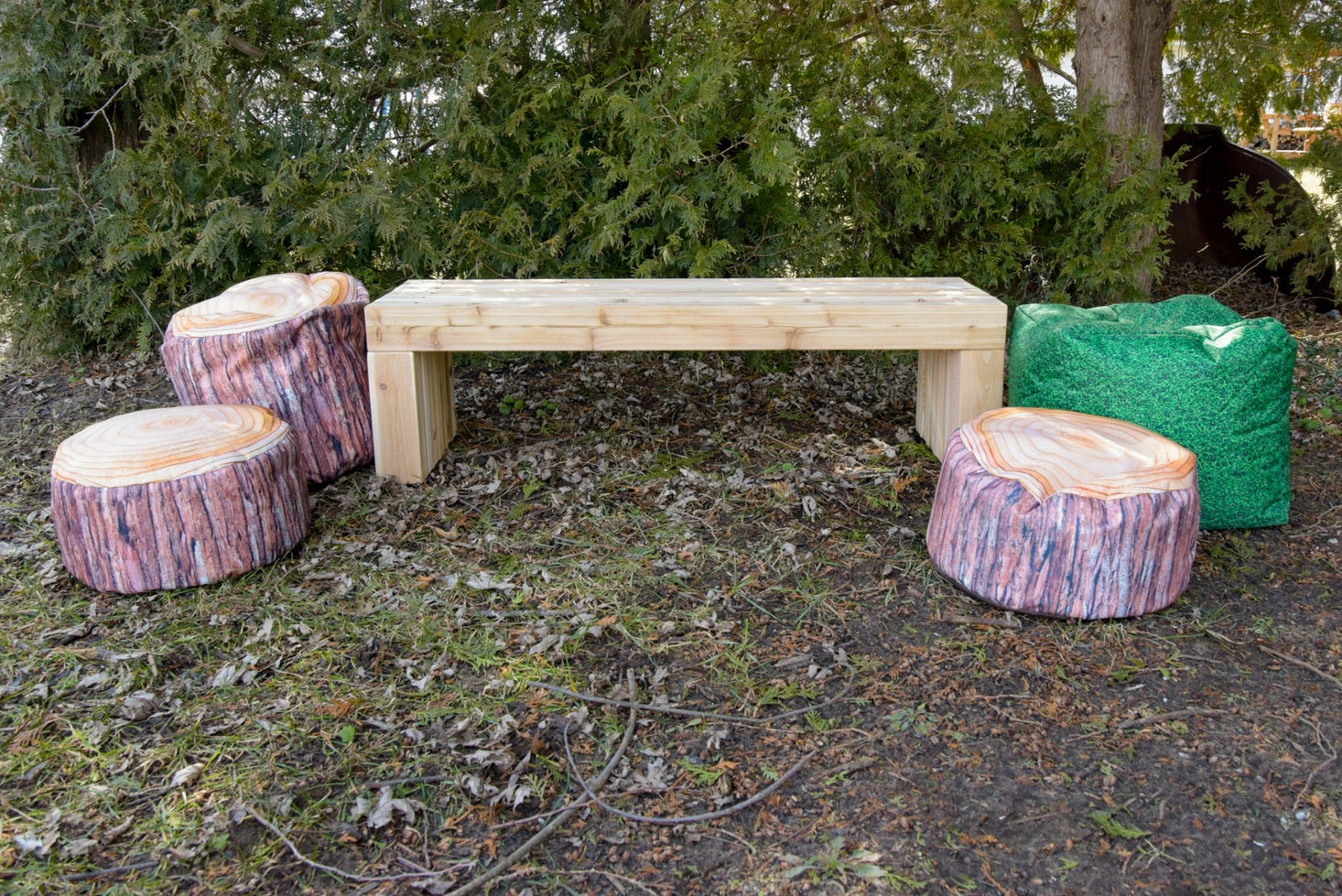 Buddy Bench 4l x 18D x 10H by Naturally Inspired Play