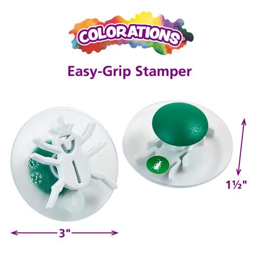 Easy-Grip Stampers Bugs 12 pc