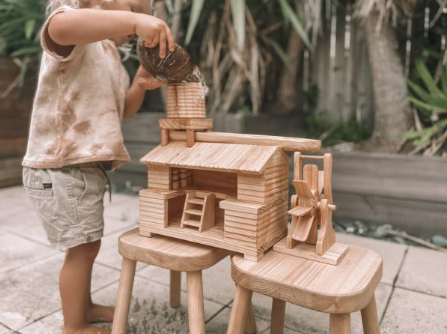 Eco Hut & Water Wheel