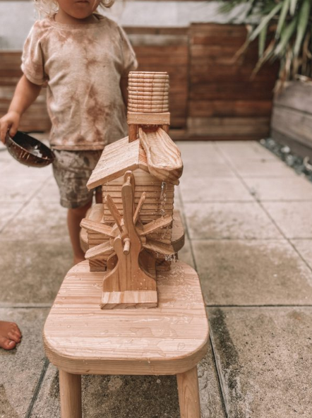 Eco Hut & Water Wheel
