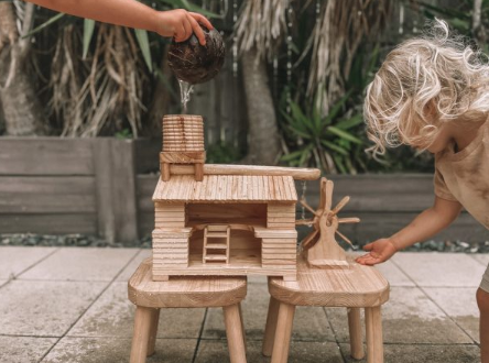 Eco Hut & Water Wheel