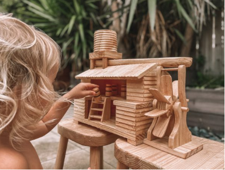 Eco Hut & Water Wheel