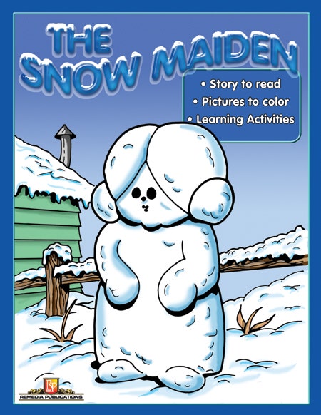 Read & Color: The Snow Maiden Ebook