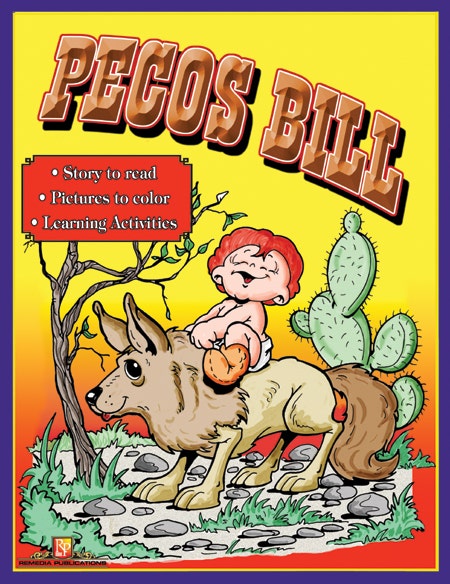 Read & Color: Pecos Bill Ebook