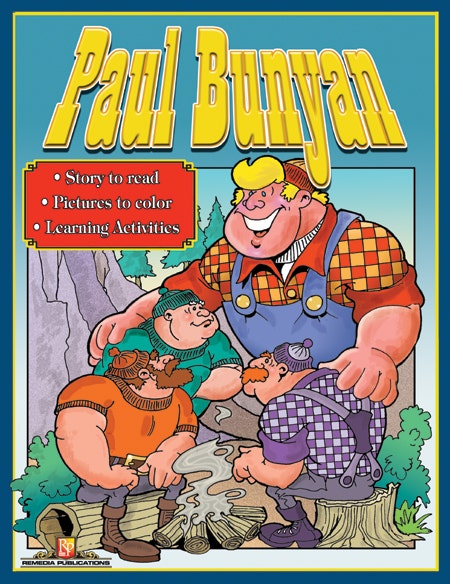 Read & Color: Paul Bunyan Ebook