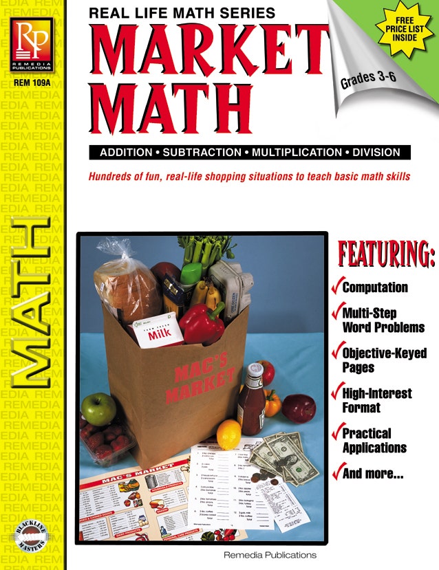 Real Life Math Series: Market Math Ebook