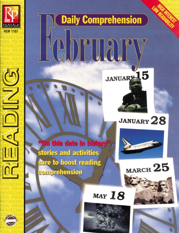 Daily Comprehension: February Ebook