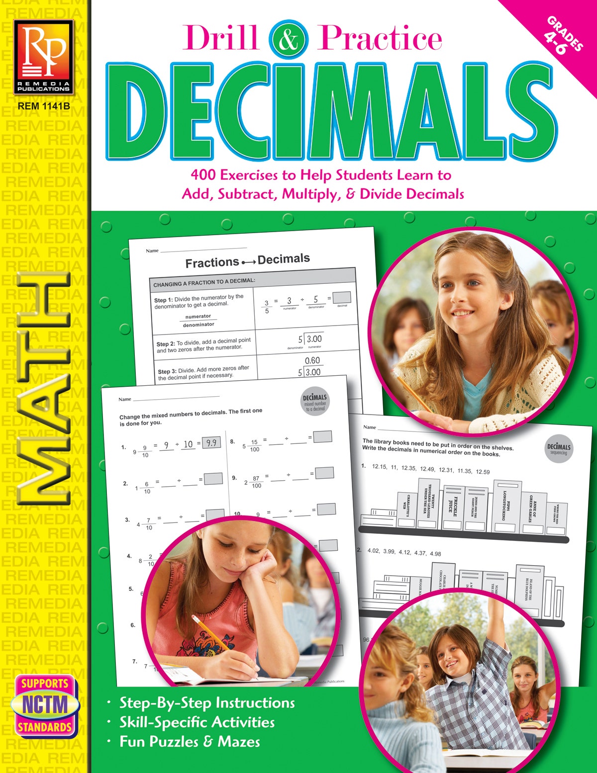 Drill & Practice: Decimals (Gr. 4-6) Ebook