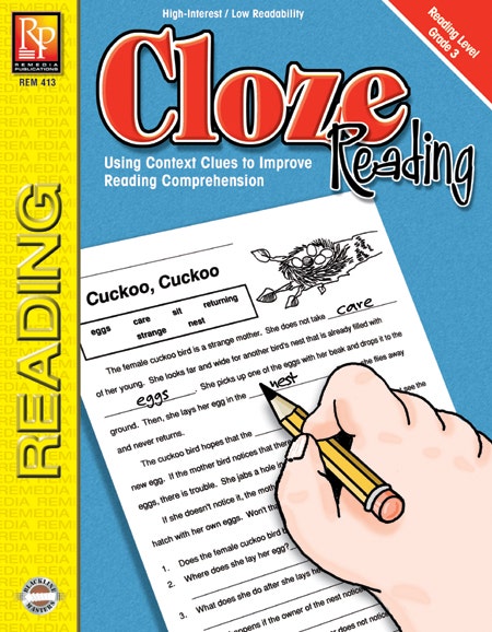 Cloze Reading (Rdg. Level 3) Ebook