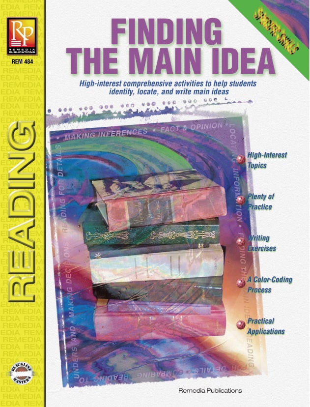 Specific Skills Series: Finding the Main Idea Ebook