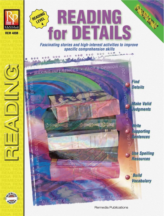 Specific Skills Series: Reading for Details (Rdg. Lvl. 4) Eb