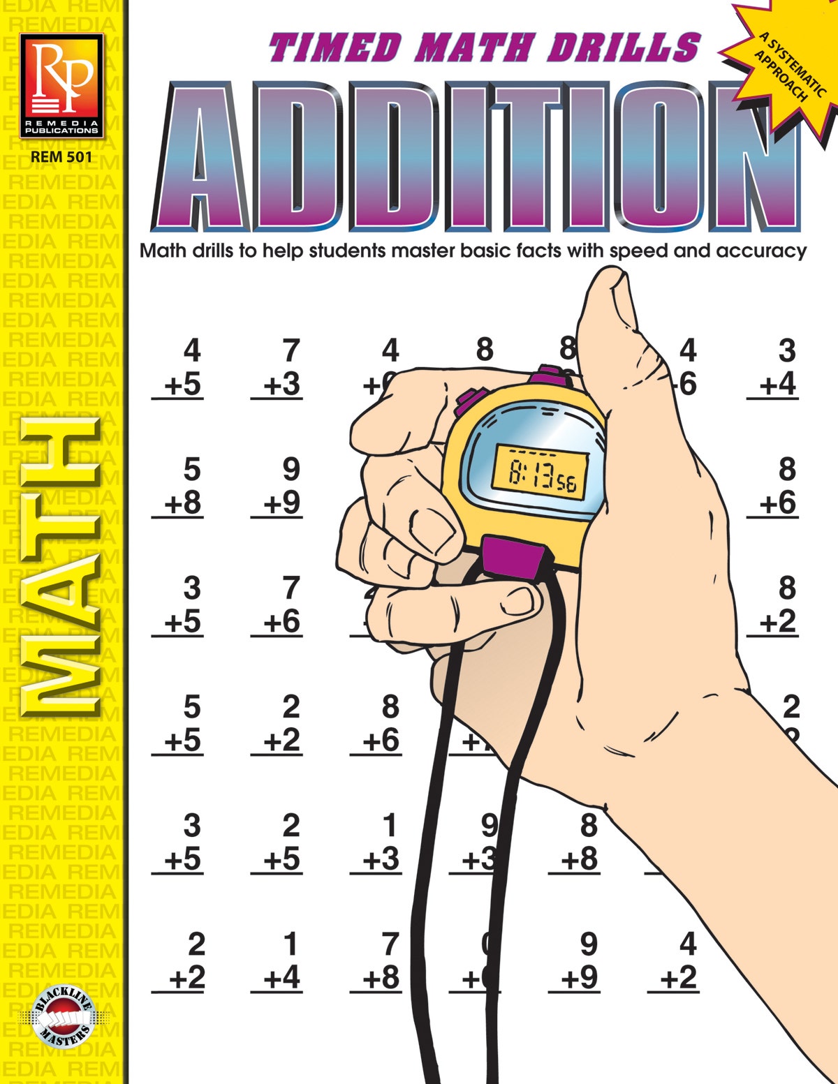 Timed Math Drills: Addition Ebook