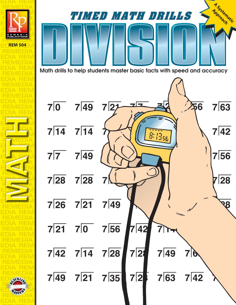 Timed Math Drills: Division Ebook
